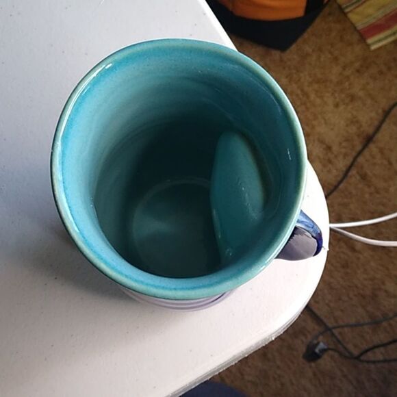 Original Hand Warmer Mugs Clay in Motion Studio cottagecore Grandmacore kitsch - Picture 3 of 7